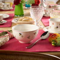 47 cl - Villeroy & Boch Petite Fleur Fruitsalade dessertkom van premium porselein - Set van 4 st
