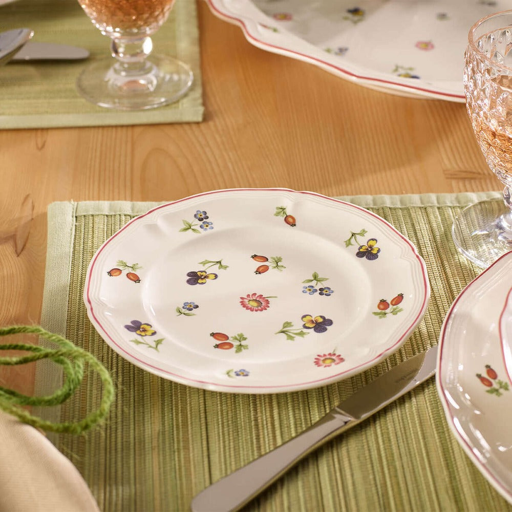 17.4 cm - Villeroy & Boch Petite Fleur Bread Plate in Premium Porcelain - Set of 6 Pcs