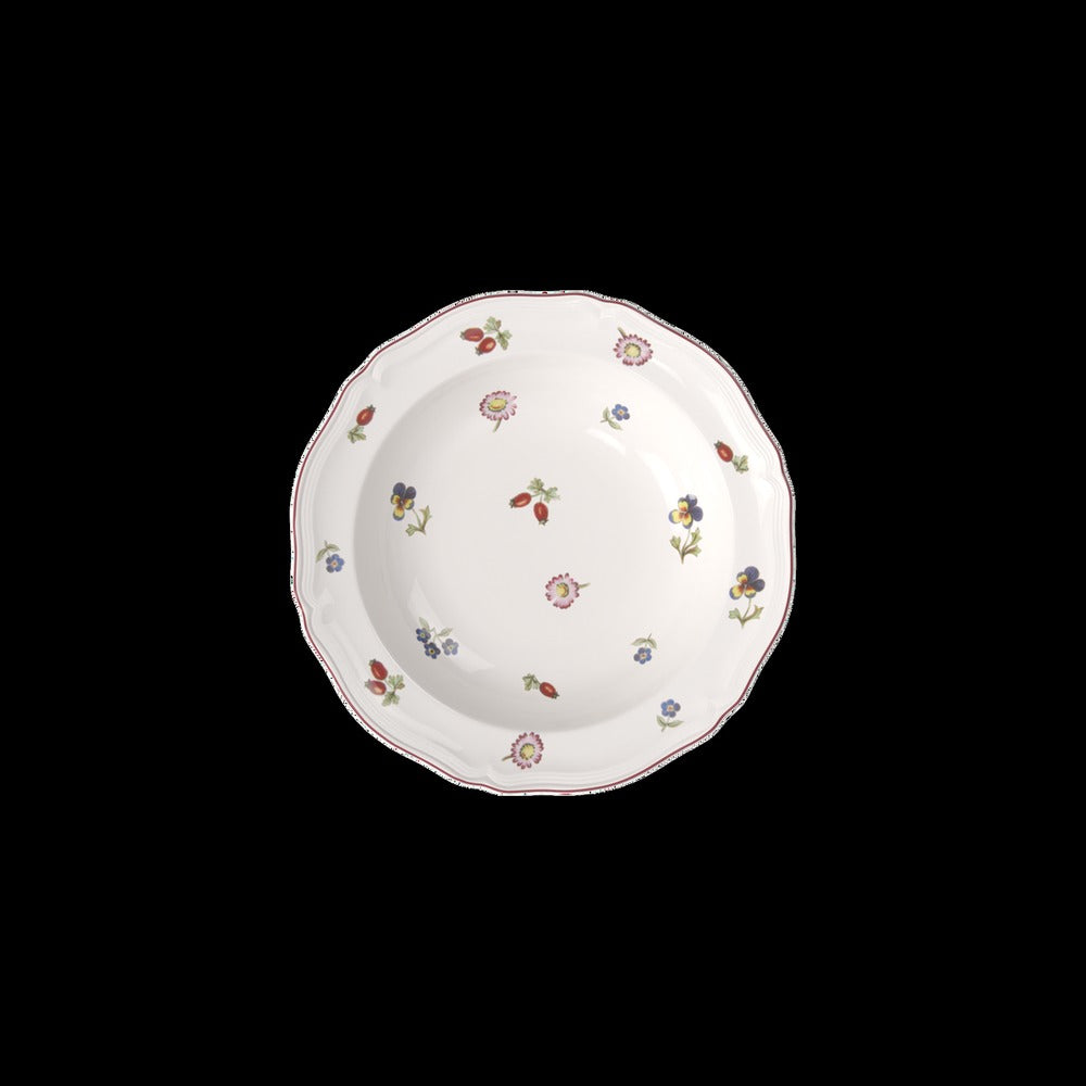 33 cl - Villeroy & Boch Petite Fleur Assiette Creuse En Porcelaine Premium - Lot de 6 Pièces
