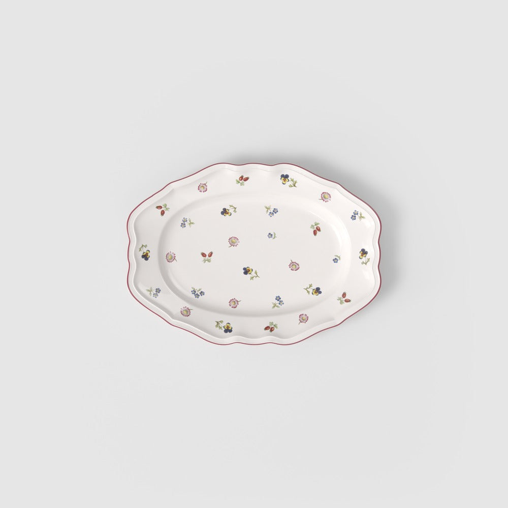 36.70x26.40 cm - Villeroy & Boch Petite Fleur Presentatie Dienblad Bord in Premium Porselein