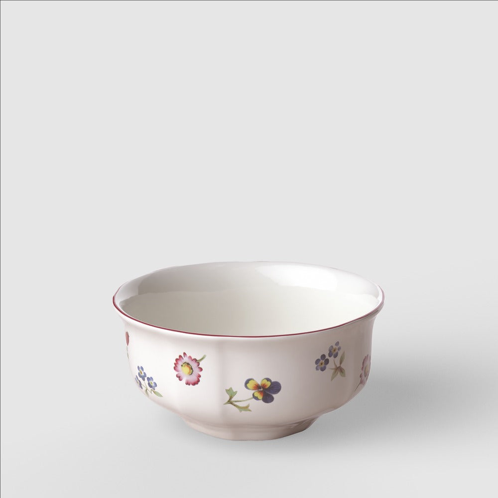 24 cl - Villeroy & Boch Petite Fleur Fruitsalade dessertkom van premium porselein - Set van 6 st