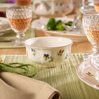 24 cl - Villeroy & Boch Petite Fleur Fruitsalade dessertkom van premium porselein - Set van 6 st