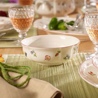 35 cl - Villeroy & Boch Petite Fleur Fruit Salade Dessertkom in Premium Porselein - Set van 6 Stuks
