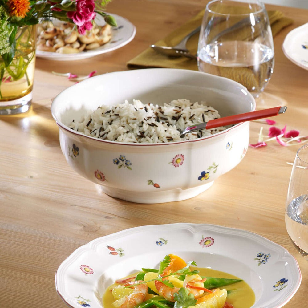 35 cl - Villeroy & Boch Petite Fleur Fruit Salade Dessertkom in Premium Porselein - Set van 6 Stuks