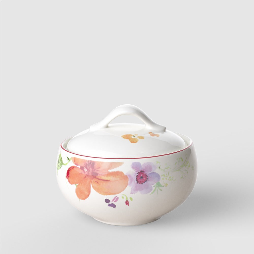 37 cl - Villeroy & Boch Mariefleur Basic Sugar Bowl in Premium Porcelain