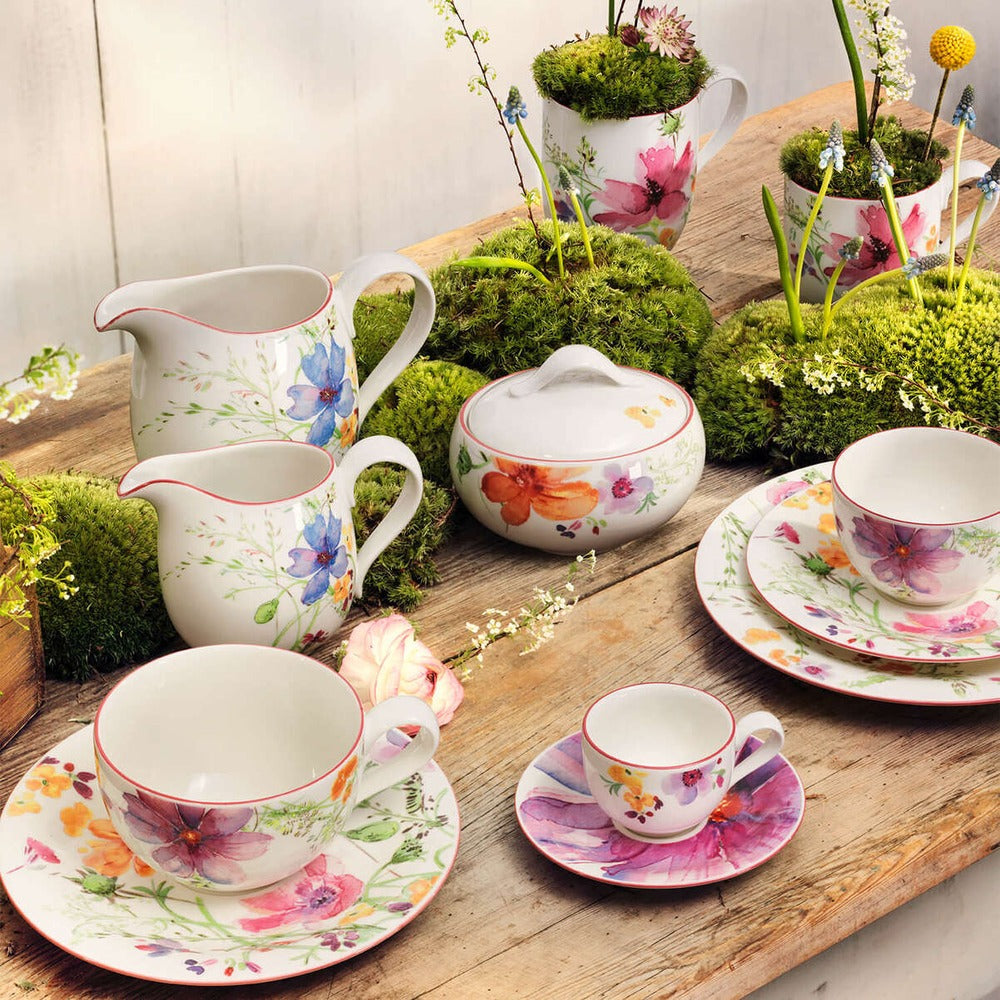 37 cl - Villeroy & Boch Mariefleur Basic Sugar Bowl in Premium Porcelain