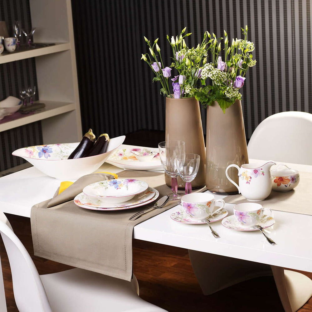15 cl - Villeroy & Boch Mariefleur Basic Tasse À Thé En Porcelaine Premium - Set 6 Pz