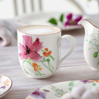 37 cl - Villeroy & Boch Mariefleur Basic Mok in Premium Porselein - Set van 6 Stuks