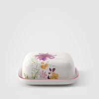 14.8x12.3 cm - Villeroy & Boch Mariefleur Basic Porta Burro In Porcellana Premium