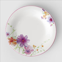 21.5 cm - Villeroy & Boch Mariefleur Basic Plato De Postre De Porcelana Premium - Set 6 Pz