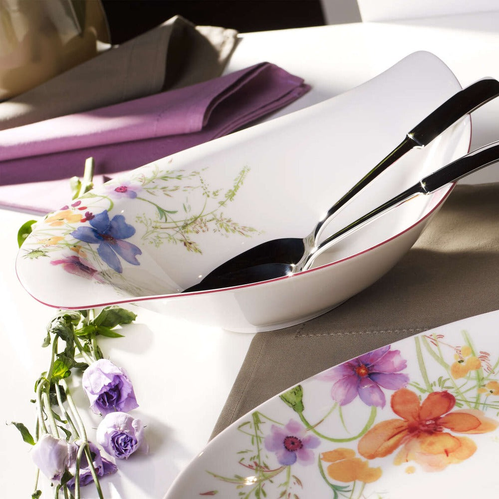 60 cl - Villeroy & Boch Mariefleur Serve & Salad Salatschüssel Aus Premium-Porzellan