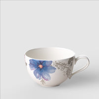 29 cl - Villeroy & Boch Mariefleur Gris Basic Cappuccino Cup in Premium Porcelain - Set of 6 Pcs