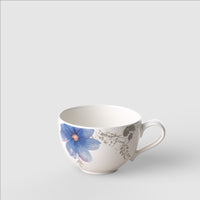 15 cl - Villeroy & Boch Mariefleur Gris Basic Espressokopje van premium porselein - Set van 6 st