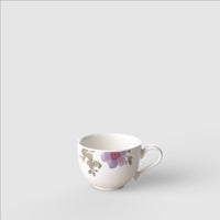 5 cl - Villeroy & Boch Mariefleur Gris Basic Espresso Cup in Premium Porcelain - Set of 6 Pcs