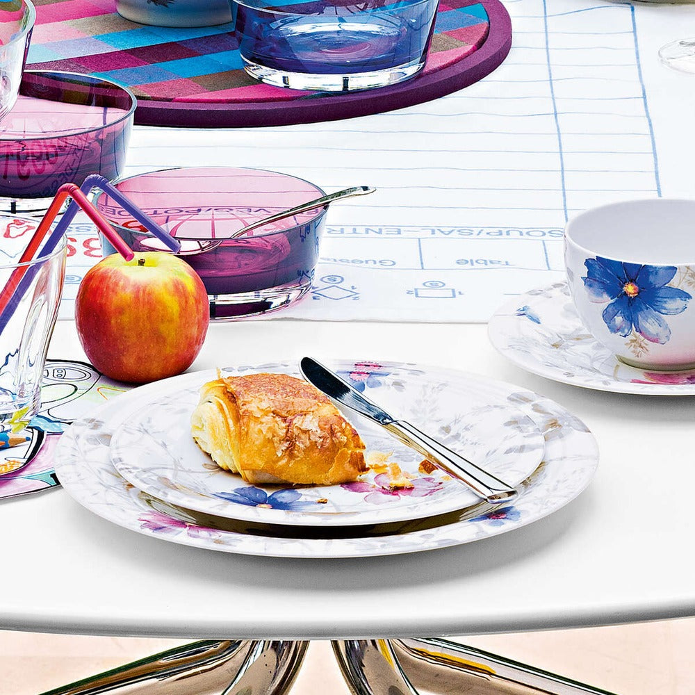30 cm - Villeroy & Boch Mariefleur Gris Basic Gourmet bord van premium porselein