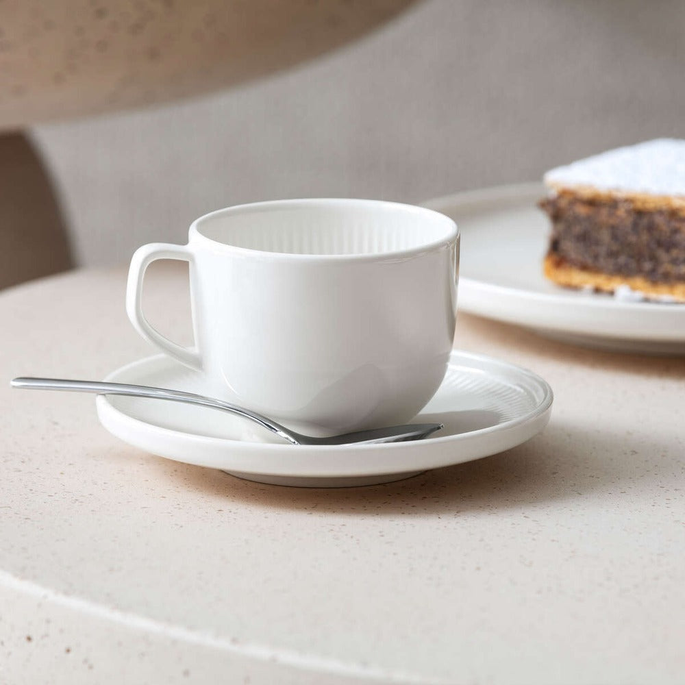 14.2 cm - Villeroy & Boch Afina Piattino Tazzina Tè In Porcellana