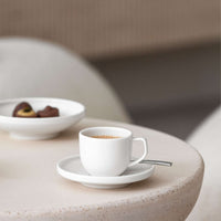 11.6 cm - Villeroy & Boch Afina Espresso Cup Saucer in Porcelain