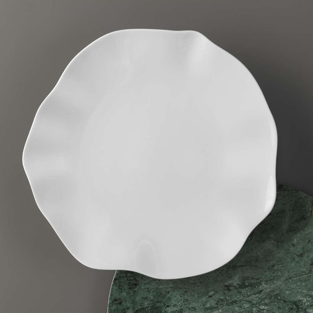 27.2 cm - Villeroy & Boch Pura Plat Bord in Premium Porselein - Set van 6 Stuks