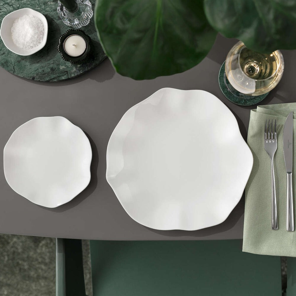17.1 cm - Villeroy & Boch Pura Bread Plate in Premium Porcelain - Set of 6 Pcs