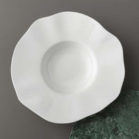 28.5x28.8 cm - Villeroy & Boch Pura Piatto Fondo In Porcellana Premium - Set 4 Pz