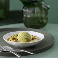 90 cl - Villeroy & Boch Pura Coppa Dessert Macedonia In Porcellana Premium - Set 6 Pz