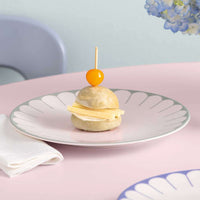 26.6 cm - Villeroy & Boch Fleur Flacher Teller Aus Premium-Porzellan Set 6 Pz