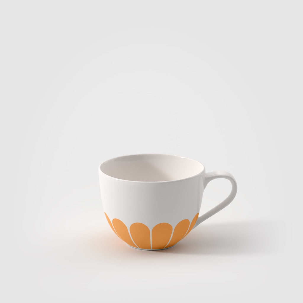 16 cl - Villeroy & Boch Fleur Tazza Tè In Porcellana Premium Set 6 Pz
