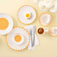 16 cl - Villeroy & Boch Fleur Tazza Tè In Porcellana Premium Set 6 Pz