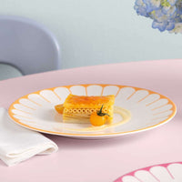 26.6 cm - Villeroy & Boch Fleur Flacher Teller Aus Premium-Porzellan Set 6 Pz