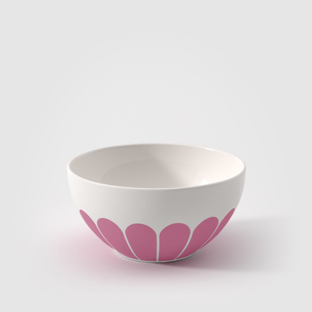 43 cl - Villeroy & Boch Fleur Ciotola Cereali In Porcellana Premium Set 4 Pz