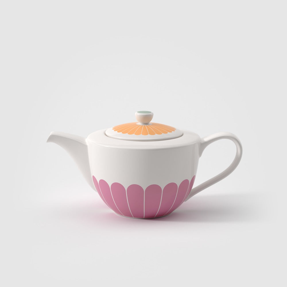 1.2 L - Villeroy & Boch Fleur Théière En Porcelaine Premium