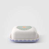 14.8 x 12.3 cm - Villeroy & Boch Fleur Butter Dish In Premium Porcelain