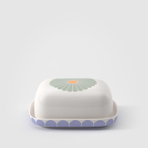 14.8 x 12.3 cm - Villeroy & Boch Fleur Butterdose Aus Premium-Porzellan
