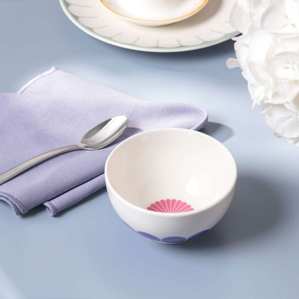 22 cl - Villeroy & Boch Fleur Bowl In Premium Porcelain - Set of 4 Pcs