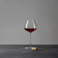 68 cl - Bormioli Luigi Sapientia Cabernet Merlot Calice Vino Rosso Soffiato a Bocca In Vetro Set 2 Pz