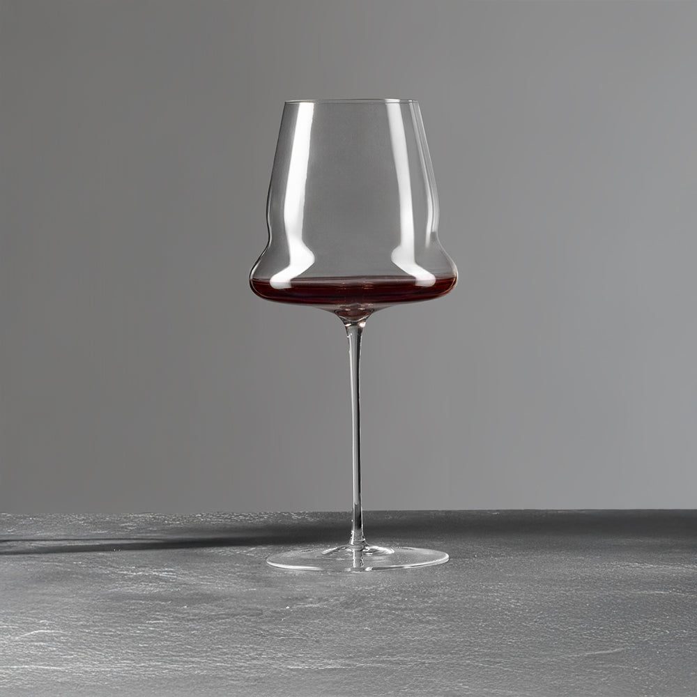 77 cl - Bormioli Luigi Sapientia Tasting Red Wine Glass Mouth-Blown Glass Set of 2 Pcs