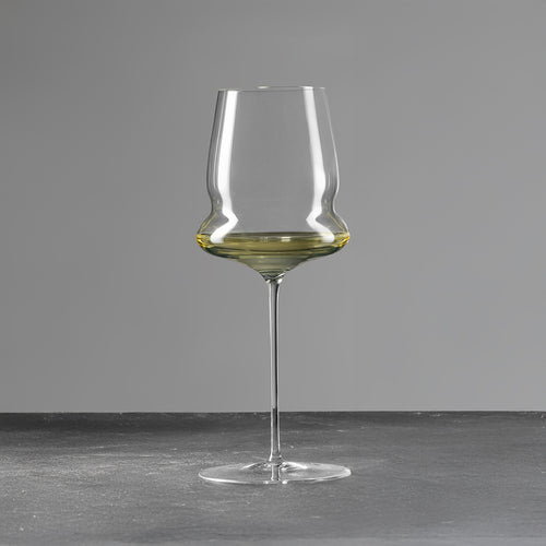 66 cl - Bormioli Luigi Sapientia Tasting Calice Vino Bianco Soffiato a Bocca In Vetro Set 2 Pz