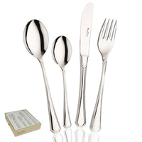 Pintinox America Juego De Cubiertos En Acero Inoxidable Set 24 Pz