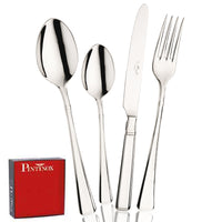 Pintinox Leonardo servicio de cubiertos de acero inoxidable Set de 24 pz