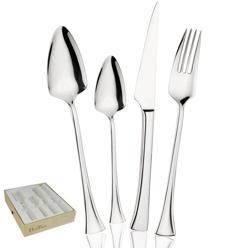 Pintinox Liberty Servizio Posate In Acciaio Inox Set 24 Pz