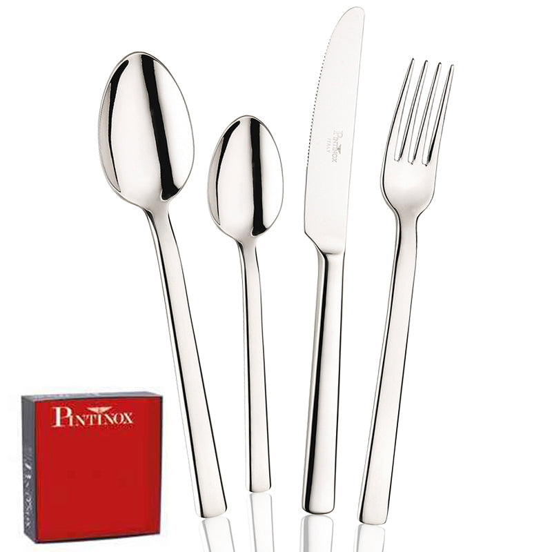 Pintinox Millenium Service de couverts en acier inox Set de 24 pz