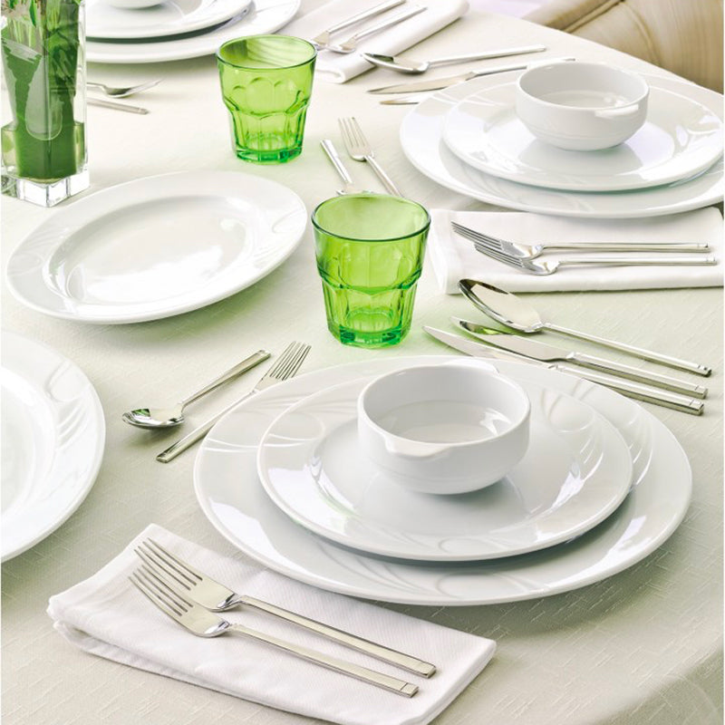 30 Cm Gural Porselen Karizma Flacher Teller aus Porzellan Set 6 Stk