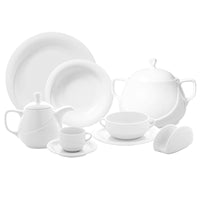 30 Cm Gural Porselen X Tambul Plat Bord in Porselein Set 6 St