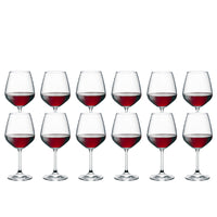 53 Cl Bormioli Rocco Divino Verre à Vin Rouge En Verre Set de 12 Pcs