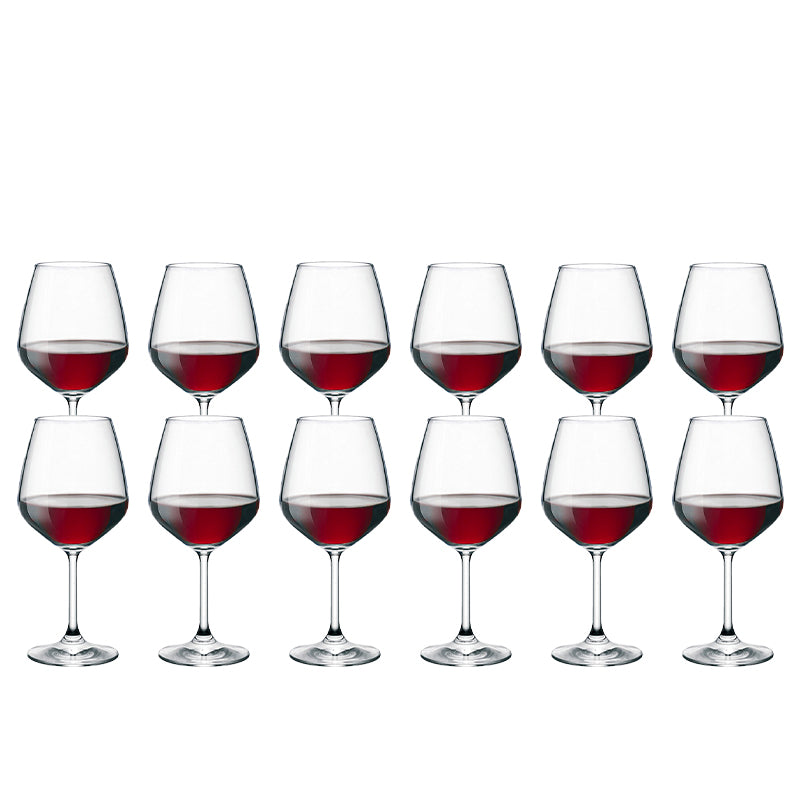 53 Cl Bormioli Rocco Divino Verre à Vin Rouge En Verre Set de 12 Pcs