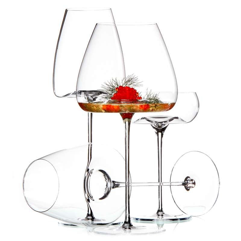 85 Cl Zieher Vision Balanced Red Wine Glass in Glass Set of 2 Pieces