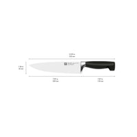 20 cm - Zwilling 4 Stars Cuchillo De Chef En Acero Inoxidable