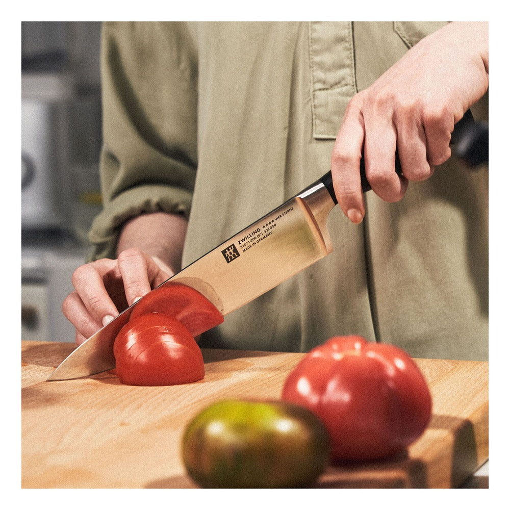 20 cm - Zwilling 4 Stars Cuchillo De Chef En Acero Inoxidable