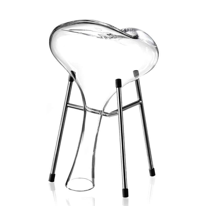 Zieher Eddy Decanter Display Stand For Eddy And Pebble In Steel