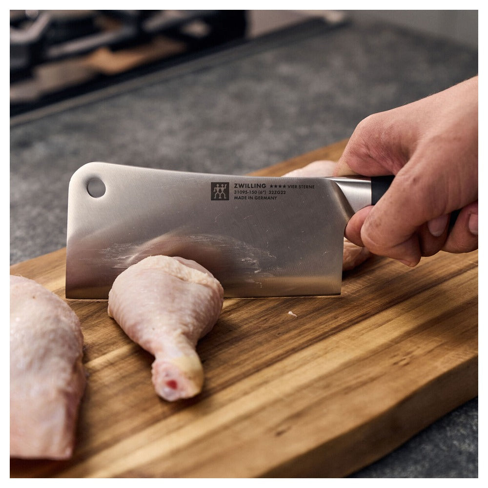 15 cm - Zwilling 4 Stars Hakmes In Roestvrij Staal